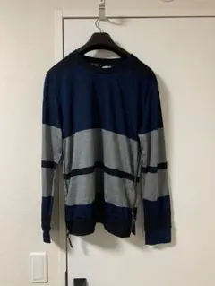 ポールスミスセーター　ネイビーボーダー