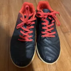 IMVISO フットサルシューズ ブラック レッド
