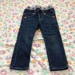 DOUBLE.B デニムパンツ 90cm 星柄ウエストバンド