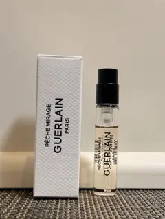【最終値下げ】ゲラン ペッシュミラージュ200ml 限定版 ゲラン】みずみずしいピーチと温かみのあるレザーのコントラストが