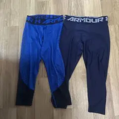 Under Armour レギンス 2枚セット　クールスイッチ　ヒートギアLG