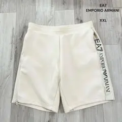 【美品】EA7 エンポリオアルマーニ ボンディング ハーフパンツ ベージュXXLのサムネイル