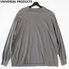 ユニバーサルプロダクツ 長袖カットソー　モックネック ロングTシャツ Мのサムネイル
