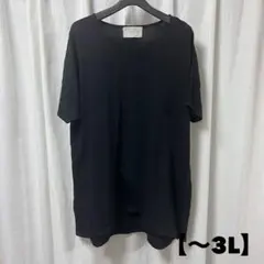大きいサイズ　n'or カットソー　チュニック 〜3Lのサムネイル