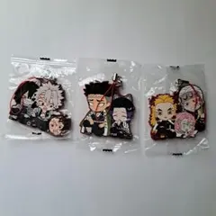 鬼滅の刃　ガチャ　ラバスト　3点セット　柱合会議