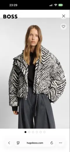 Stussy レオパード フリース ジャケット XL ゼブラ柄 - メルカリ