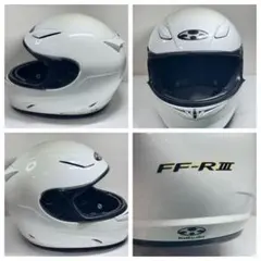 OGK Kabuto FF-R3 フルフェイスヘルメット ホワイト - メルカリ