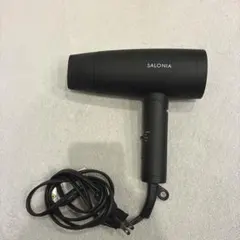 【美品】SALONIA ヘアドライヤー ブラック 1200W