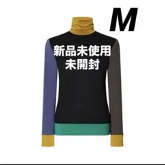 【新品未使用】マルニユニクロ　ヒートテックタートルネックTMARNI BLACKのサムネイル