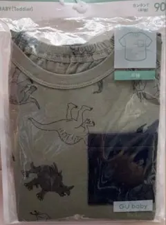 GU baby 恐竜柄 半袖Tシャツ 90