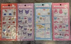 サンリオ　プラスチックモデルシール　４枚セット　シール