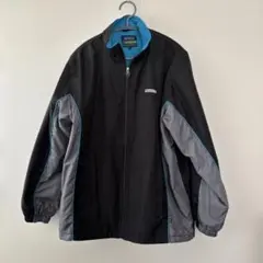 メンズ　男児ナイロンジャケット 黒とグレーMサイズ裏起毛