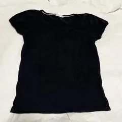 美品★アースミュージック＆エコロジー 半袖Tシャツ ブラック M 綿100%