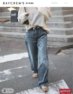 美品　別注【LEVI’S(R)/リーバイス(R)】ジャーナルスタンダード　デニム