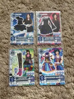 アイカツカード 4枚セット板野友美、ぱるる