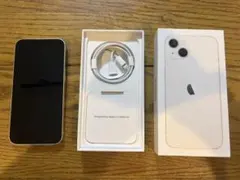 【美品】iPhone13 スターライト128GB バッテリー86%