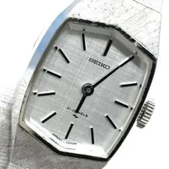稼働品　SEIKO　21石 手巻き 2針 純正ベルト 11-4480 女性用