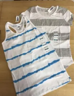 OLDNAVYオールドネイビー☆130-140☆未使用Tシャツランニングセット