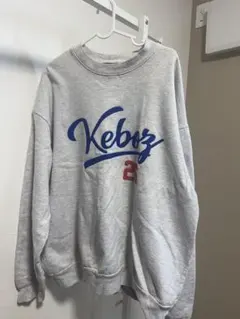 Keboz スウェット グレーのサムネイル