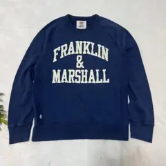 いいサイズ！FRANKLIN & MARSHALL スウェット XXL ネイビー