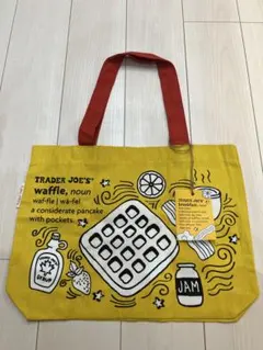 【新品、タグ付き】TRADER JOE'S ワッフル&トーストエコバッグ