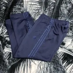 90's Vintage トラックパンツ Y2K Adidas ブラック 万国旗 - メルカリ