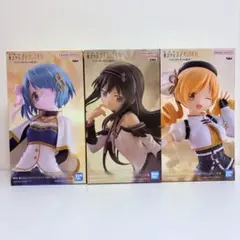 ①魔法少女まどかマギカ暁美ほむら 美樹さやか 巴マミ 3個セットのサムネイル