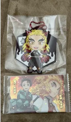 鬼滅の刃 煉獄杏寿郎 一番くじ きゅんキャララバーコースター ウエハースカード