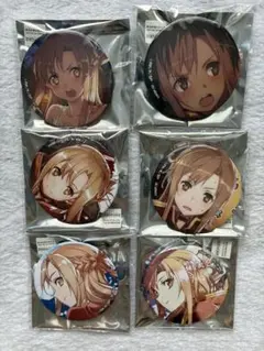 ソードアート・オンライン SAO アスナ 缶バッジ after war - メルカリ
