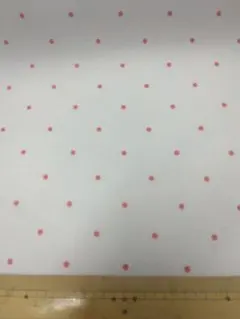 撥水生地ナイロンタフタ水玉プリント