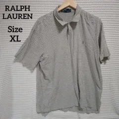 【オシャレ☆POLO by RALPH LAUREN】グレー　ボーダー　XL