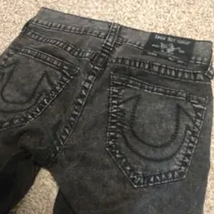 True Religion バイカーデニムパンツ Balmain似 - メルカリ