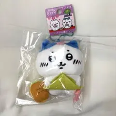 ハチワレ　ご当地マスコット　ぬいぐるみキーホルダー　京都限定