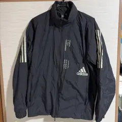 adidas ナイロンジャケット ブラック Lサイズ