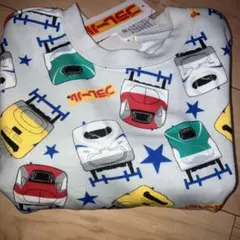 プラレール　　　　長袖　　　　　裏起毛トレーナー