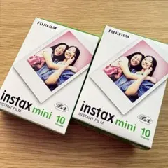 FUJIFILM instax mini インスタントフィルム 10枚入り　2個