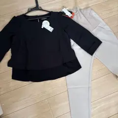 新品タグ付　オフィスカジュアル エンジェリーベ マタニティ セットアップ