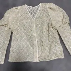 ❤︎Lily Brownリリーブラウンビンテージラメトップス❤︎