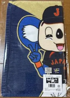 中日ドラゴンズ 侍ジャパン ドアラ　フェイスタオル　ビジターver 2026