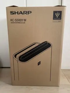 SHARP KC-S500Y-W 空気清浄機　新品・未使用品 2025年最新】kc-s500y-wの人気アイテム - メルカリ