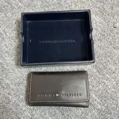 TOMMY HILFIGER トミーヒルフィガー 6連 キーケース レザー