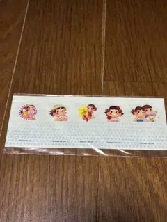 不二家 ペコちゃん ポコちゃん ドッグ インデックスシール ステッカー