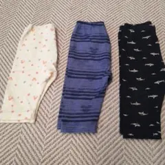 80ベビー レギンス 3点セット