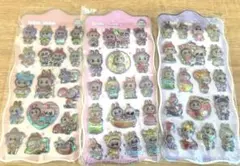 ラブブ3Dシール　3枚セット