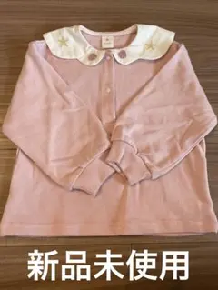 【コトリ cottoli】襟付き長袖カットソー ピンク