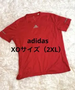 adidas クライマライト レッド Tシャツ XOサイズ（2XL）