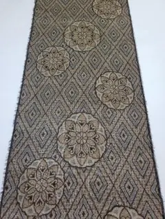 【24時間以内発送】希少 着物 本場大島紬 泥染 一元式 洗い張り 正絹