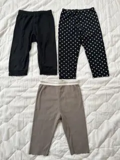 120cm レギンスセット　プティマイン　ユニクロ　西松屋