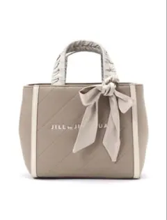 JILL by JILLSTUART トリミングハンドル ハンドバッグ ベージュのサムネイル