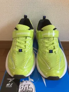 もちたろう様専用 瞬足スニーカー 3E SJJ 0560 イエロー21.5cm